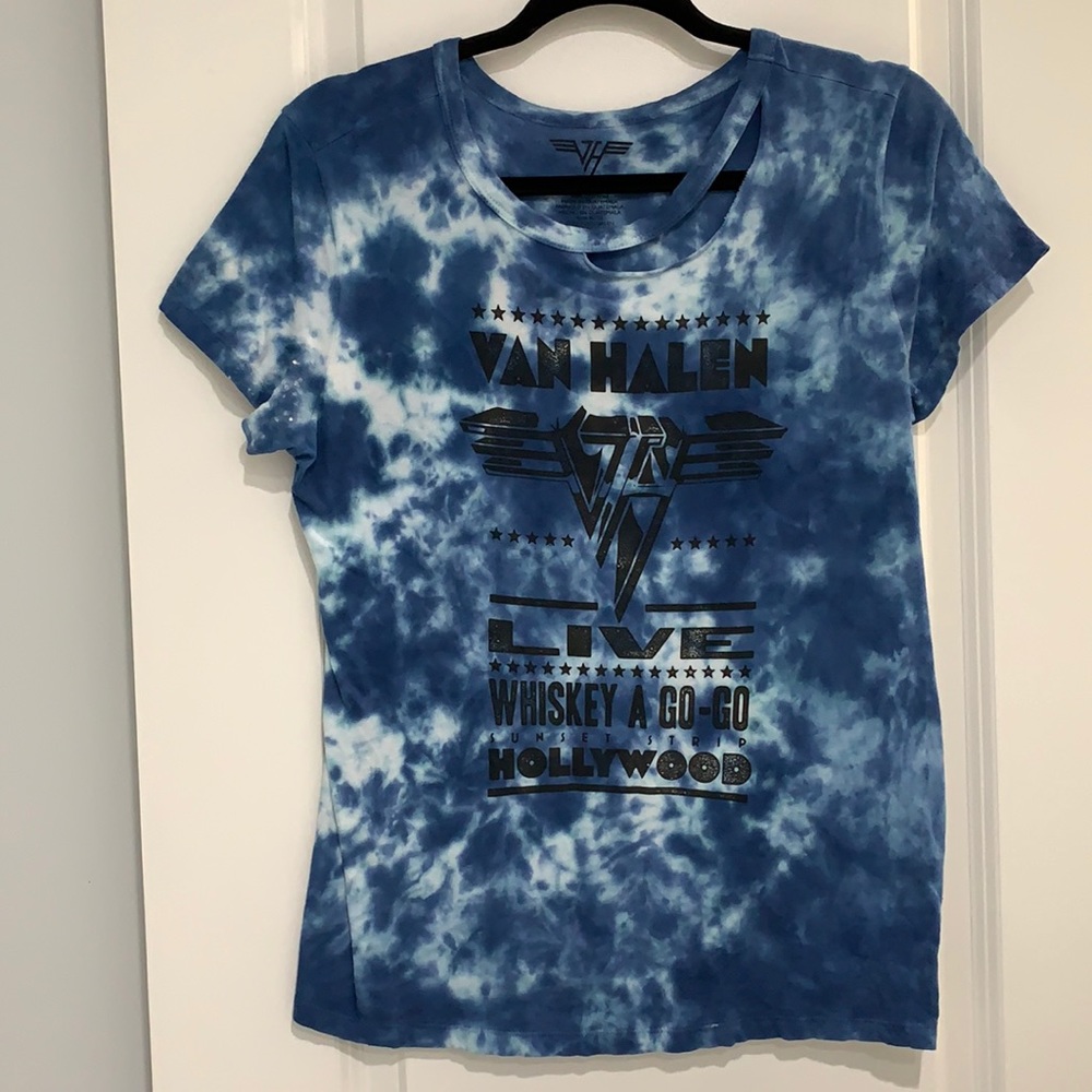 Tie Dye Band American Eagle Shirt (Women’s M)